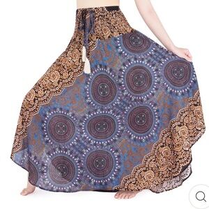 Boho maxi skirt